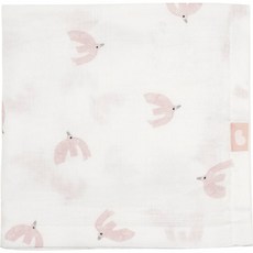 Bamboo bebe 印花薄紗被, Mellow pink