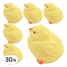 계속 만지고 싶은 삐약삐약 모찌 말랑이 주물럭, 노랑, 30개