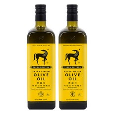 TERRA DELYSSA 德麗莎 特級初榨橄欖油，適合各種料理烹飪，高溫烹飪也能安心使用, 750ml, 2瓶