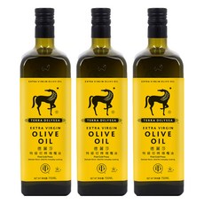 TERRA DELYSSA 德麗莎 特級初榨橄欖油，適合各種料理烹飪，高溫烹飪也能安心使用, 750ml, 3瓶