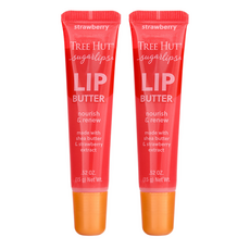 TREE HUT Sugar Lips潤唇膏, 2個, 草莓, 15g