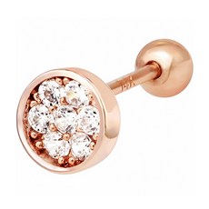 MINIART 14K金針克里夫穿式耳環