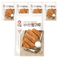 CJ BEKSUL 白雪 麵包粉, 1kg, 5個