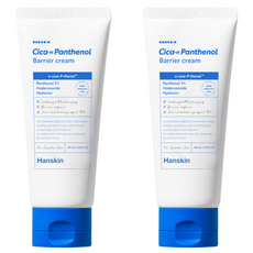 Hanskin 積雪草泛醇屏障鎮靜保濕霜, 2條, 100ml