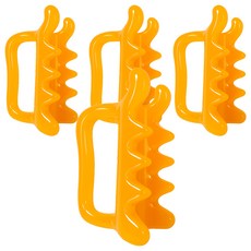 Gyeongi商店 多合一刮痧按摩器, 黃色, 4個