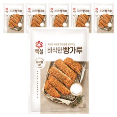 CJ BEKSUL 白雪 麵包粉, 1kg, 6個