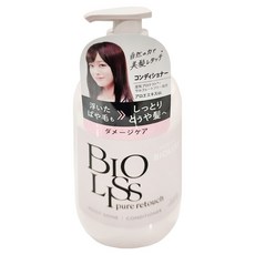 KOSE 高絲 BIOLISS 苾歐莉絲 PURE系列 毛躁對策修護潤髮乳, 480ml, 1瓶