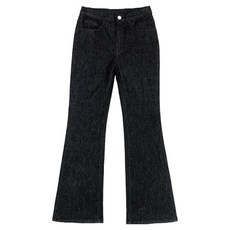 Planday 女款 短版/長版 Chiki 內鬆緊帶 水洗 微喇叭 牛仔褲