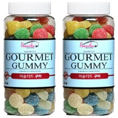 스위트박스 슈가코팅 파리지앵 어솔티드 젤리, 700g, 2개