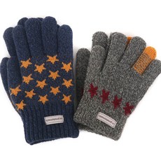 Rafromnadeu兒童針織手套 Metro Star 2入