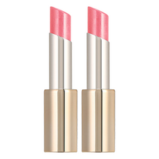 VDIVOV 寶石護理唇膏, 2個, 3g, PK104 閃亮粉紅色