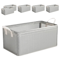 折疊鋼架收納盒 573g, 特大(50 x 30 x 27cm), C201, 6個