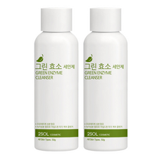 2SOL 綠色酵素潔面乳, 2個, 50g