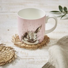 로얄우스터 워렌데일 디자인 머그 400ml 기프트세트, 배쓰타임버니, 1개