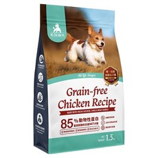 PetsTimes 毛孩時代 85% 無穀全犬糧 腸胃, 雞肉, 1.5kg, 1袋