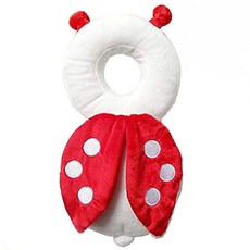 aguard 幼兒後仰頭部保護墊 小瓢蟲, 180x320x90mm, 1個