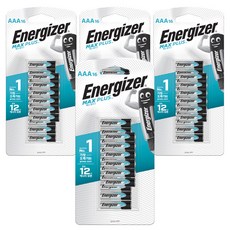 Energizer 勁量 勁量 MaxPlus AAA乾電池, 4個, 16入
