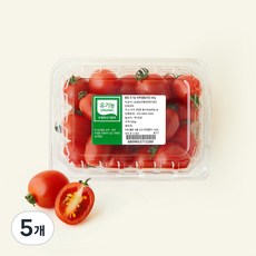 유기농 인증 대추방울토마토, 5개, 500g