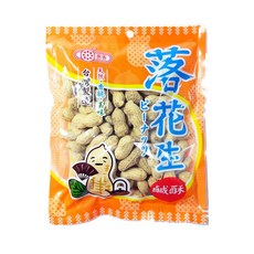 惠香 鹹酥花生 台灣在地傳統美味 嚴選帶殼花生, 130g, 1包
