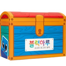 BEULLEOKHARU 軟磁鐵塊 100p 沐浴玩具套組, 混合顏色