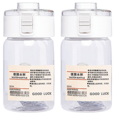 無印風水壺 小, 白色, 350ml, 2個