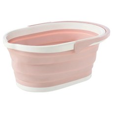 加大拖把水桶 PP+TPR材質 耐冷耐熱、抗摔耐磨 小體積 帶手提 可伸縮收納, 46 x 30.3 x 20.4cm, 1個