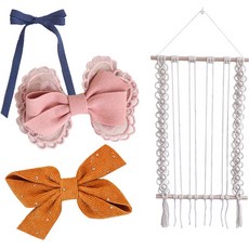 Kriskind 女童髮夾 3 款 + 波西米亞收納盒甜美套組