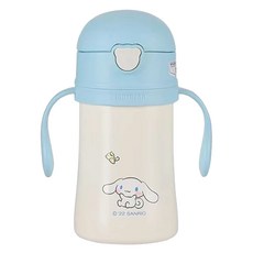 BEDDYBEAR 杯具熊 中透不鏽鋼保溫學飲杯 型號XY010-280, 賣萌大耳狗, 280ml, 1個