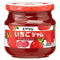 Kanpy 加藤產業 草莓果醬, 300g, 1罐