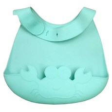 Lucky Baby 矽膠圍兜 - 螃蟹 (S296), 1件