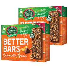 Mother Earth 營養好棒棒 巧克力杏桃口味, 180g, 2盒