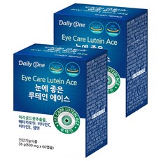 Daily One 對眼睛好的葉黃素Ace, 60顆, 2盒