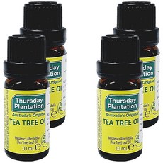 Thursday Plantation 星期四農莊 純正茶樹精油, 4瓶, 10ml