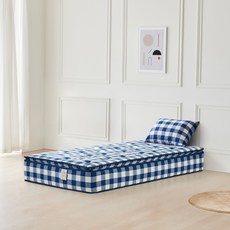 이노센트 헤븐 프리미엄 필로우탑 독립 포켓 매트리스 방문설치, 오션블루, 300mm