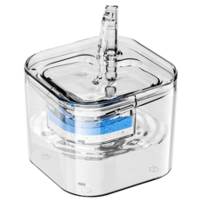 透明寵物飲水機, WF200, 2.2L, 165*165*155mm, 1個