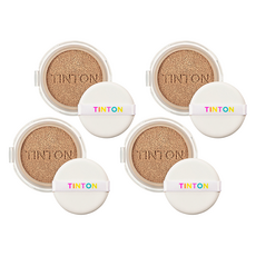 TINTON 珍珠氣墊粉餅替換芯, 21 Pink Beige, 4個