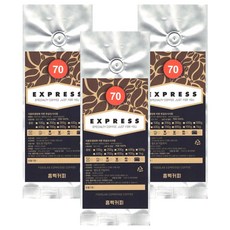 흠뻑커피 EXPRESS 70 분쇄커피, 핸드드립, 1kg, 3개