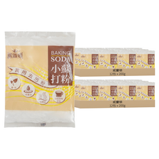 威靈頓 小蘇打粉, 200g, 萬用去汙粉, 環保, 除重油, 除異味, 除咖啡與茶垢, 2袋
