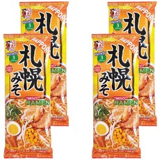 이츠키 삿포로풍 미소 라멘 2인분 186g, 4개