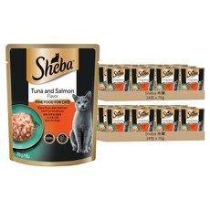 Sheba 希寶 鮮饌包 貓主食餐包, 鮪魚 + 鮭魚, 70g, 48包