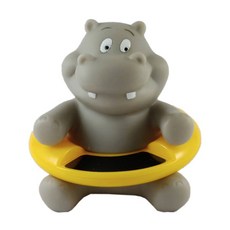 ange 動物造型水溫計 寶寶測溫計, 河馬