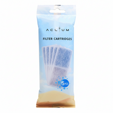 ACLIUM 艾克樂 軟水活性碳濾棉 飲水機用 5片, 1袋
