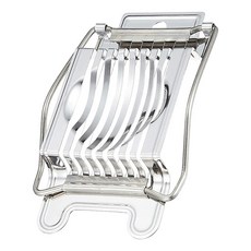 FREIZ 和平 不鏽鋼水煮蛋切割器, 白色, 1個