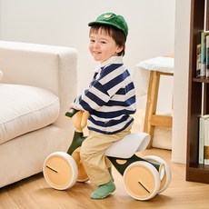 AttiRabbit 室內低噪音迷你滑步車, 綠色, 1個