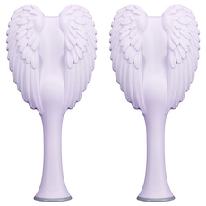 Tangle Angel 天使梳 受損髮質用粉彩柔軟觸感髮梳, 紫丁香色, 2個