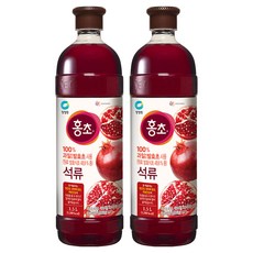 홍초 100% 자연발효초 사용 석류, 1.5L, 2개