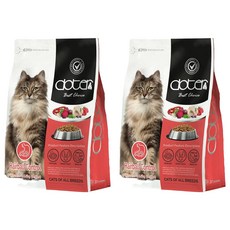 doter 寵愛物語 化毛保健 貓飼料, 2袋, 4.5kg