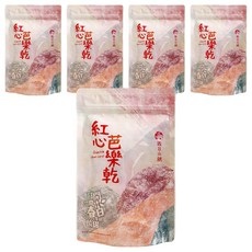 HARUHI SHOPPU 春日小舖 紅心芭樂乾 台灣產, 150g, 5包