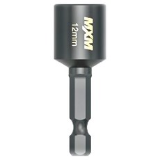 MXM TOOLS 抗衝擊磁性六角套筒接桿 12mm 50mm長, 1個