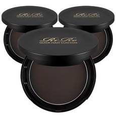 리르 퀵 헤어 흑채 쿠션 14g, 02 내추럴브라운, 3개
